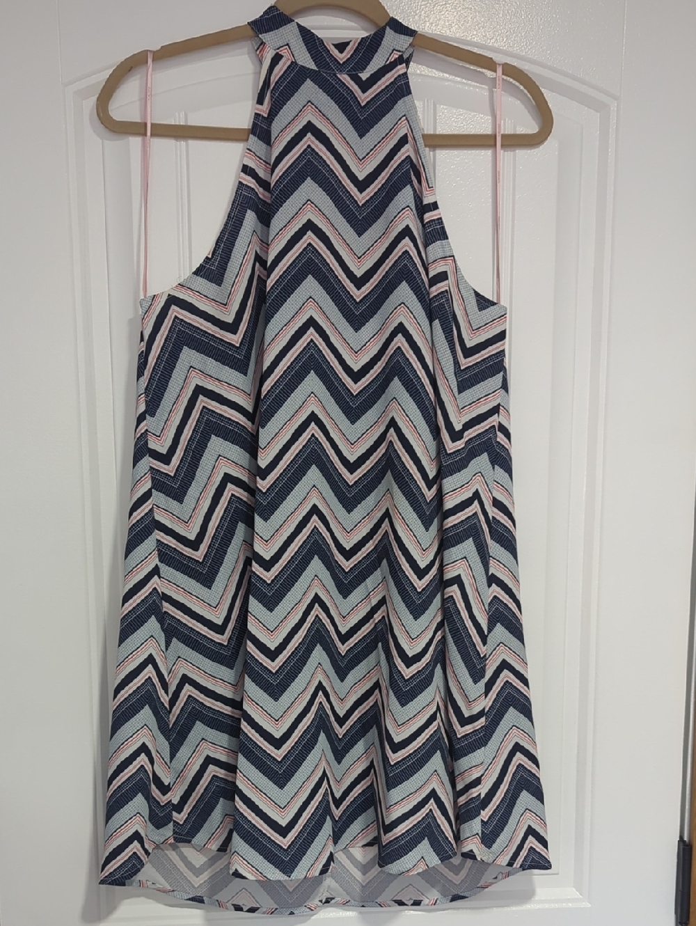 Forever 21 Striped Halter Swing Dress